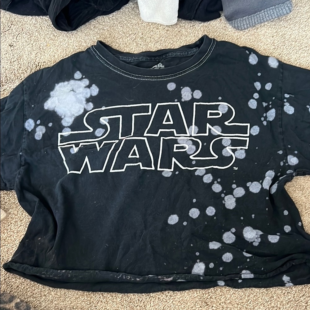 Star Wars Black and White Short Sleeve Tee